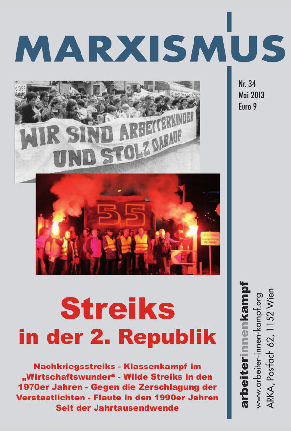 Streiks in der 2. Republik