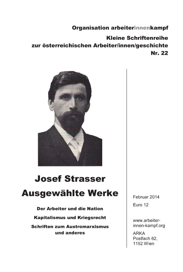Josef Strasser  Ausgewählte Werke